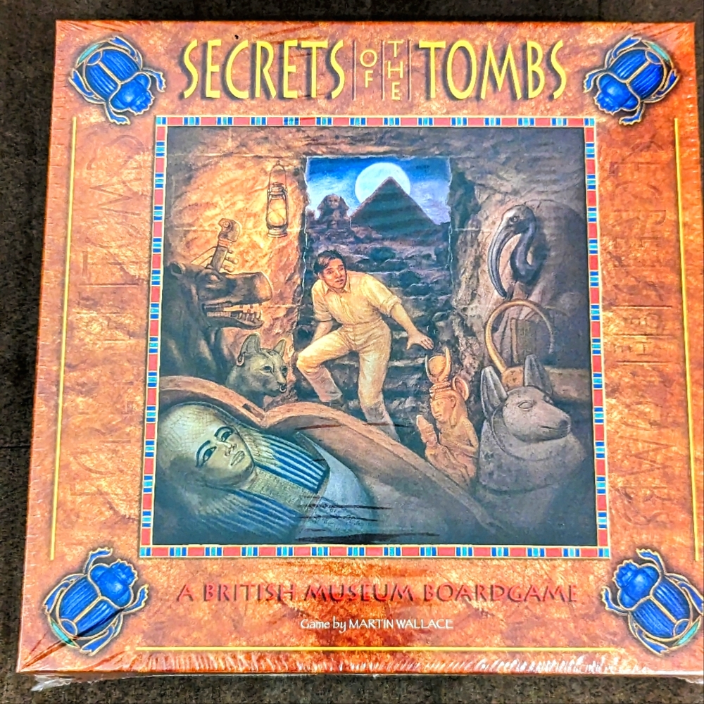New Sealed Board game "Secrets of the Tombs"